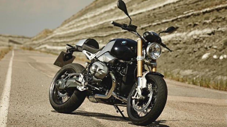 Una moto naked vintage