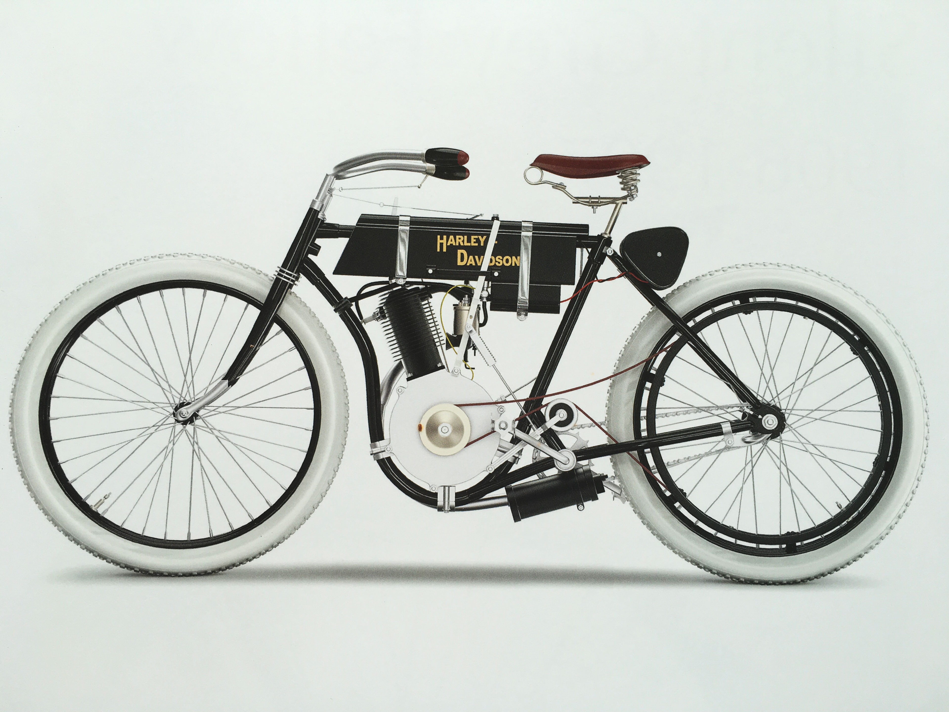 Motocicletta d'epoca, un modello storico delle prime motociclette